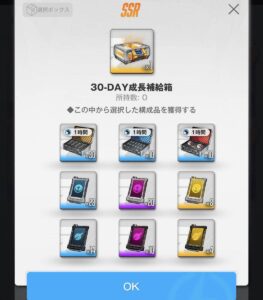 【メガニケ】30day成長補給箱ってお買い得かな？