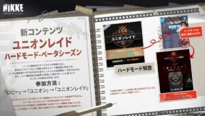 【メガニケ】ユニオンレイドハードモード「ベータシーズン」の開催が予告されたぞ！